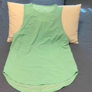 Lululemon sleeveless top mint green